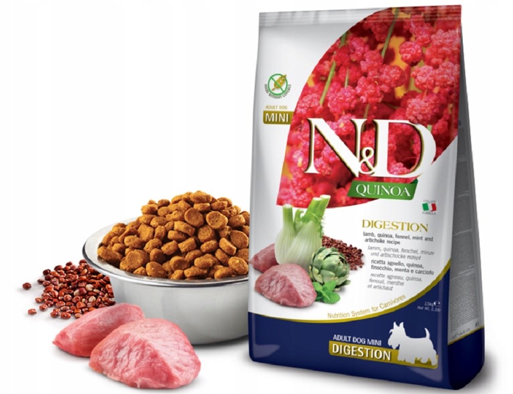Farmina N&D Quinoa Dog Adult Mini Digestion 2.5 kg
