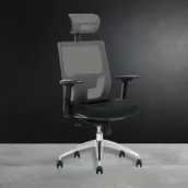 Fotele i krzesła biurowe - Halmar Fotel Spacedust204 - Czarny - miniaturka - grafika 1