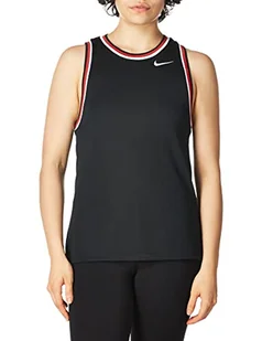 Nike koszulka damska W Nk Dry Sl bez rękawów bez rękawów Black/(White) M - Koszulki i topy damskie - miniaturka - grafika 1