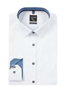 Koszule męskie - Koszula biznesowa o kroju super slim fit z popeliny - miniaturka - grafika 1