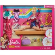 Akcesoria dla lalek - Mattel Barbie Lalka Gimnastyczka zestaw GJM72 p6 - miniaturka - grafika 1