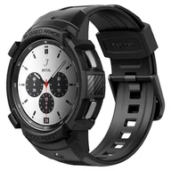 Akcesoria do smartwatchy - Spigen Pasek Rugged Armor "Pro" do Galaxy Watch 4 Classic 42 mm Matte Black - miniaturka - grafika 1