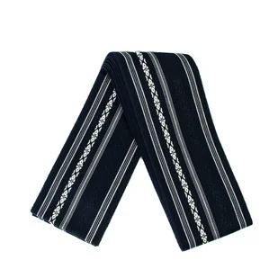 Kaku Obi Do Iaido Kendo Kenjutsu Aikido Granatowo-białe 100% bawełna Made in Japan - Kimona, stroje i obuwie - miniaturka - grafika 1