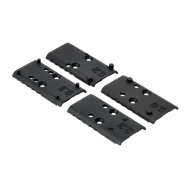 Osprzęt do wiatrówek - Zestaw płytek do montażu kolimatora Umarex MOS1 Glock 4 szt. - miniaturka - grafika 1