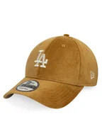 Czapki i chusty sportowe męskie - New Era Czapka z daszkiem La Dodgers Cord 9Forty 60595256 Brązowy - miniaturka - grafika 1