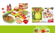 Zabawki AGD - Zestaw Fast Food Z Opiekaczem Na Baterie 50X35X7,5 - miniaturka - grafika 1
