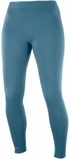 Legginsy - Salomon Legginsy Essential Warm Seamless W Mallard Blue C16221 - grafika 1