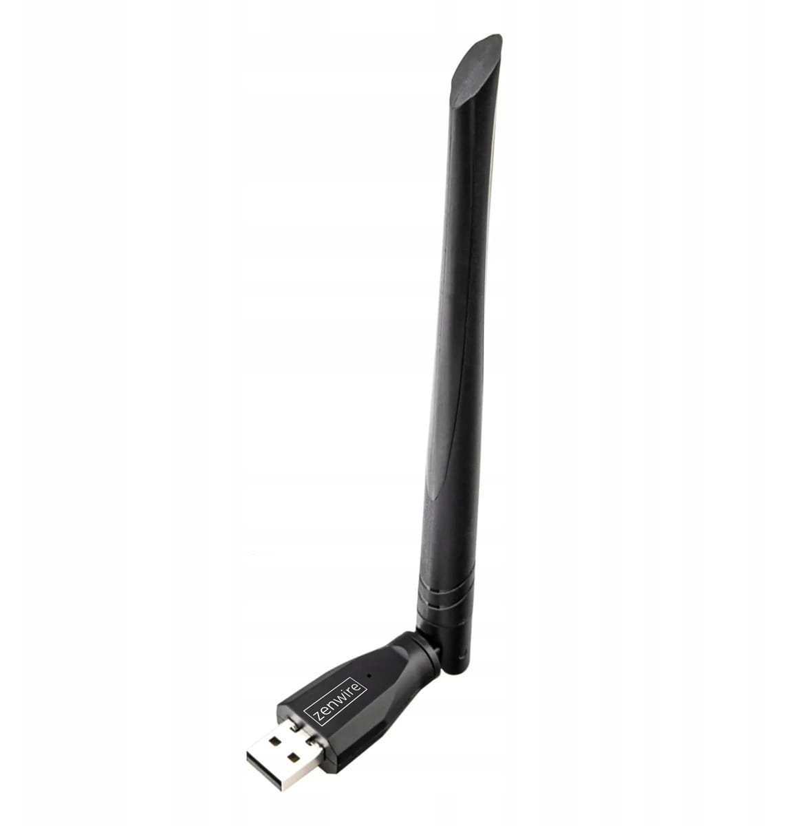 Karta Sieciowa Adapter WiFi USB 650 MBps 5Ghz Antena Wi-Fi do Komputera PC Zenwire WD-AX301 null