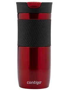 Kubek termiczny Contigo Byron 470ml - Czerwony - Kubki termiczne - miniaturka - grafika 1