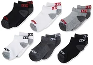 Rajstopy - Levi's Kids Unisex dziecięce rajstopy, ciemnoszary (Dark Grey Heather), 31 - miniaturka - grafika 1