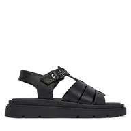 Sandały damskie - Sandały Tamaris 1-28214-46 Czarny - miniaturka - grafika 1