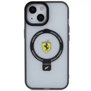 Ferrari FEHMP15SUSCAH iPhone 15 6.1" transparent hardcase Ring Stand 2023 Collection MagSafe - Etui i futerały do telefonów - miniaturka - grafika 3