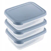 Akcesoria do lodu - Zestaw pojemników do żywności Praktyczna 3 sztuki - miniaturka - grafika 1