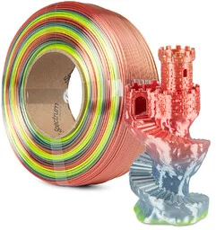 Spectrum 81284 ReFill filament, PLA SILK Rainbow, 1kg, 1.75mm, FUSION - Filamenty i akcesoria do drukarek 3D - miniaturka - grafika 1