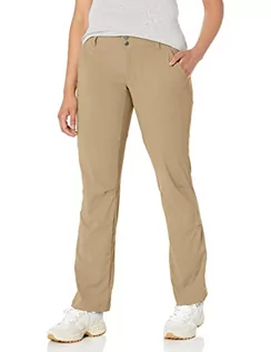 Spodnie damskie - Columbia Damskie spodnie do wędrówek w sobotni szlak Brązowy 2 1579861 - grafika 1
