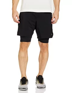 Reebok Bieganie Two-in-One - Krótkie Spodenki Męskie - Spodenki męskie - miniaturka - grafika 1