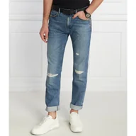 Spodnie męskie - HUGO Jeansy Hugo 708 | Slim Fit - miniaturka - grafika 1