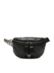 Kurt Geiger Saszetka nerka 690-Sm Kensington S Beltbag 9968500109 Czarny - Nerki - miniaturka - grafika 1