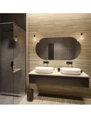 Lustra - Lustro łazienkowe OWALNE, Lustro Owalne : 100x200 - miniaturka - grafika 1