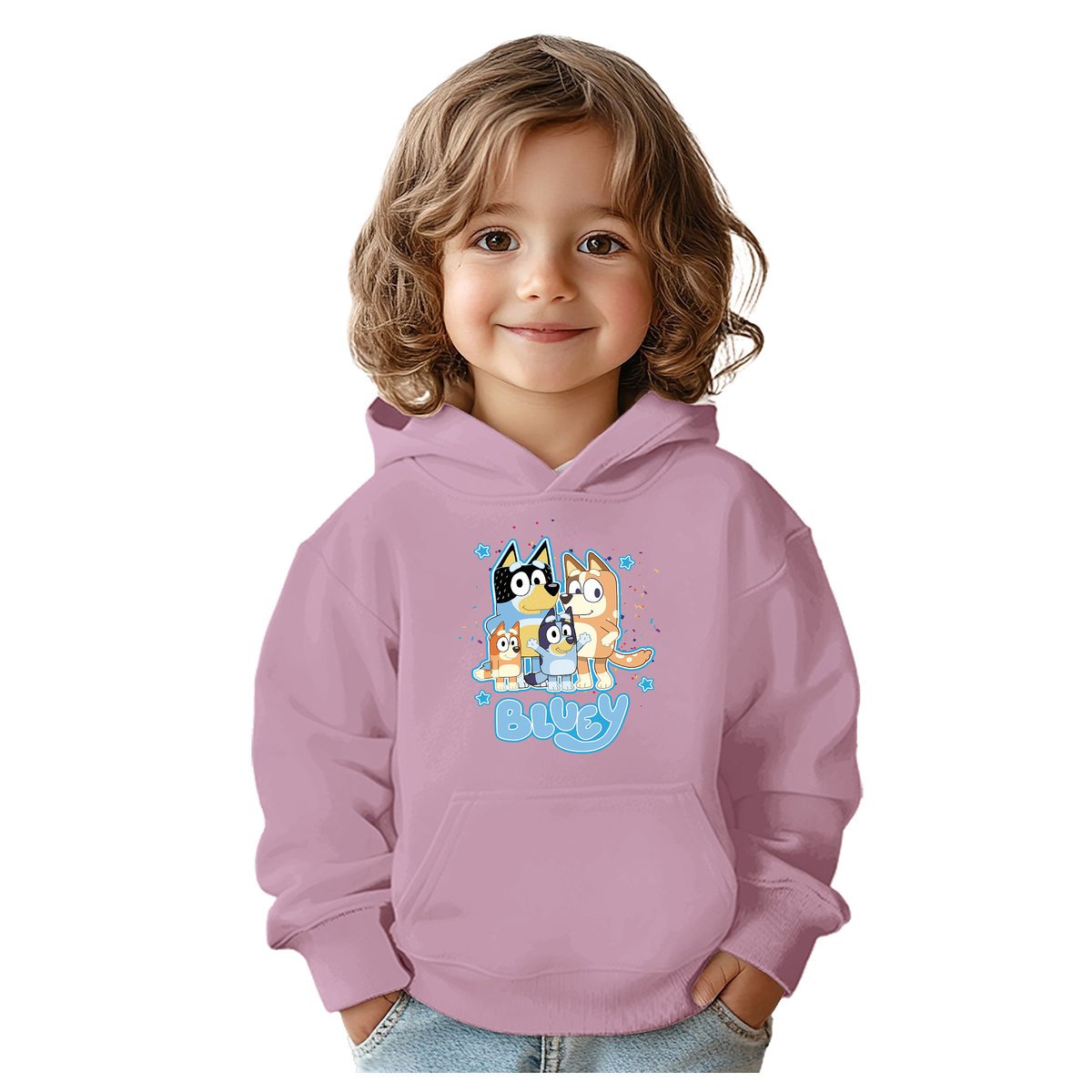 BLUZA DZIECIĘCA BLUEY BLUE 122-128 CHŁOPIĘCA DZIEWCZĘCA PREZENT