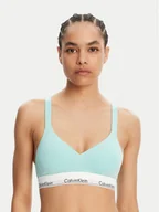 Koszulki sportowe damskie - Calvin Klein Underwear Biustonosz top 000QF7900E Zielony - miniaturka - grafika 1