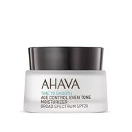 Kremy do twarzy - Ahava Time To Smooth Age Control Even Tone Moisturizer SPF20 pielęgnacja wilgoci, ML 82515066 - miniaturka - grafika 1