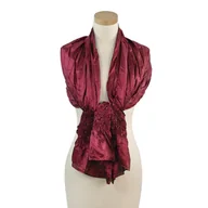 Apaszki i szaliki damskie - Szal Senna Falbanka - Art of Polo - miniaturka - grafika 1