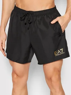 Emporio Armani EA7 Szorty kąpielowe 902000 CC721 00120 Czarny Regular Fit L, M, S, XS - Kąpielówki męskie - miniaturka - grafika 1