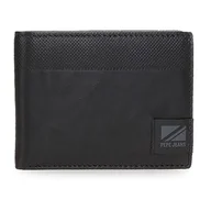 Koszulki i topy damskie - Pepe Jeans Topper Portfel Poziomy z Portmonetką Czarny 11,5x8x1 cms Skóra, czarny, Talla única, Portfel poziomy z portmonetką - miniaturka - grafika 1