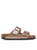 Klapki i japonki damskie - Birkenstock Klapki Arizona 1023960 Różowy - miniaturka - grafika 1
