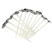 Świece - Knot Do Świec Parafiny Z Blaszką Knoty 8Cm-12Szt - miniaturka - grafika 1