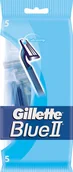 Maszynki do golenia i wkłady - Gillette Jednorazowe maszynki do golenia, 5 szt. - Blue II Chromium Jednorazowe maszynki do golenia, 5 szt. - Blue II Chromium - miniaturka - grafika 1