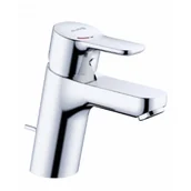 Baterie umywalkowe - KLUDI 373880565WR4 PURE&EASY jednouchwytowa bateria umywalkowa 70, z zestawem odpływowym, przepływ 3,8 l/min - miniaturka - grafika 1