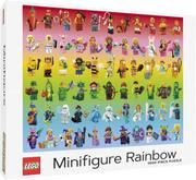 Pozostałe książki - LEGO Minifigure Rainbow 1000-Piece Puzzle - miniaturka - grafika 1
