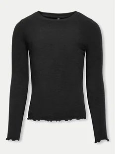 Kids ONLY Bluzka 15331400 Czarny Slim Fit - Bluzki damskie - miniaturka - grafika 1
