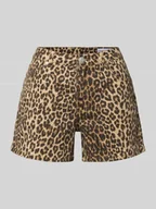 Spodenki damskie - szorty jeansowe o kroju regular fit z mieszanki bawełny model 'TESS' - miniaturka - grafika 1