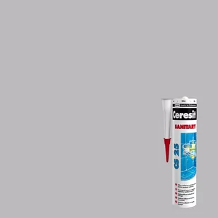 Ceresit Silikon sanitarny szary CS25 280 ml - Silikony - miniaturka - grafika 1