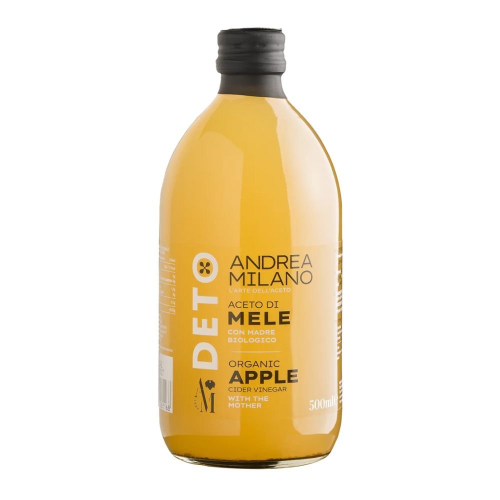 Ocet jabłkowy z matką owocową DETO BIO 500 ml Andrea Milano