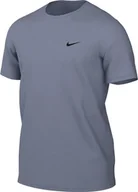 Koszulki męskie - Nike Top męski Dri-Fit Uv Hyverse Ss, Ashen Slate/Black, DV9839-493, M - miniaturka - grafika 1