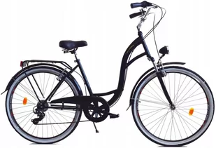 Dallas Bike City Lux 7spd 28 cali Czarny - Rowery - miniaturka - grafika 1