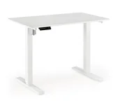 Biurka - Biurko białe B53 z funkcją regulacji wysokości - miniaturka - grafika 1