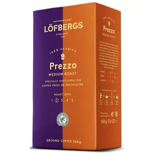 Lofbergs Löfbergs Prezzo 500g kawa mielona Roast 2 LOF.PREZZO.R2.500G - Kawa - miniaturka - grafika 1