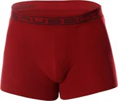 Majtki męskie - Brubeck BX10050A Bokserki męskie COMFORT COTTON ciemnoczerwony M - miniaturka - grafika 1