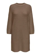 Sukienki - ONLY Sukienka dzianinowa w kolorze brązowym - miniaturka - grafika 1