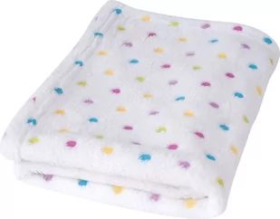 Matex BabyMatex, Milly, Kocyk 75x100 cm, Biały - Koce i narzuty dla dzieci - miniaturka - grafika 1