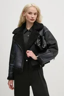 Kurtki damskie - Pepe Jeans kurtka BROOKLYN damska kolor granatowy zimowa PL402452 - miniaturka - grafika 1