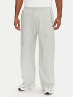 Spodnie męskie - Champion Spodnie cargo 220763 Szary Relaxed Fit - miniaturka - grafika 1