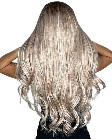 Peruka włosy długie syntetyczne blond Monjar