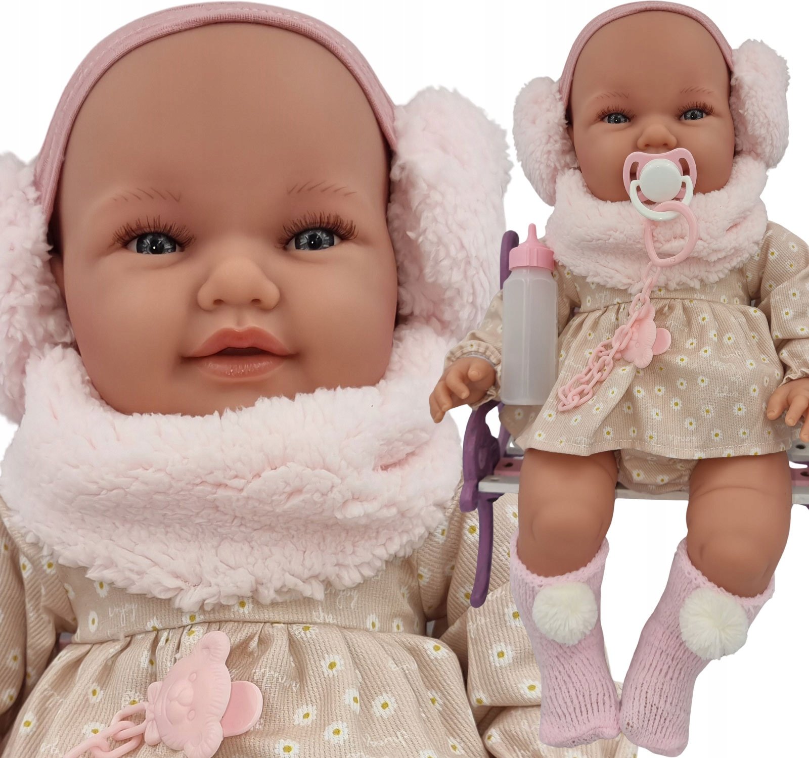 Hiszpańska Lalka Manolo Miękka 47 cm 526