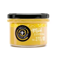 Miód - Miód z cytryną Nasza Pszczelarnia 270g - miniaturka - grafika 1